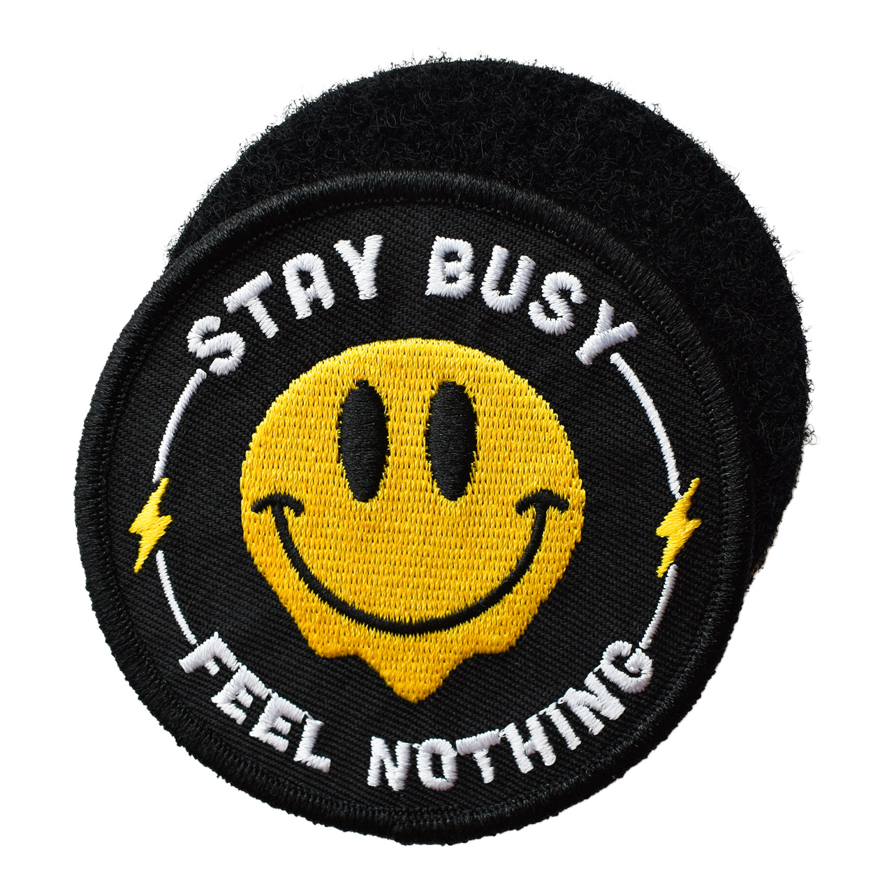 Stay Busy, Feel Nothing (Hook & Loop Patch)