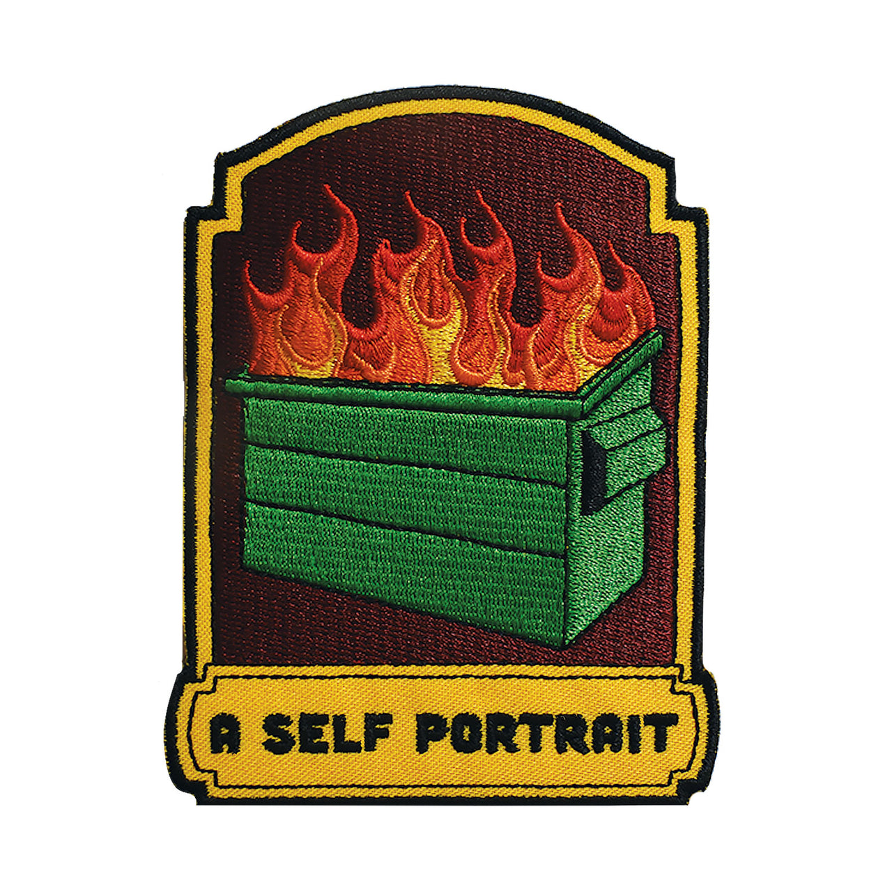 A Self Portrait (Iron-On Patch)