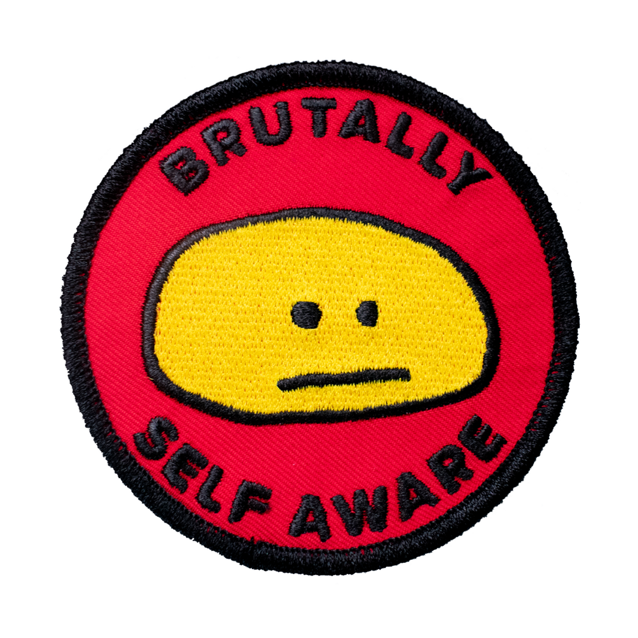 Brutally Self Aware (Iron-On Patch)