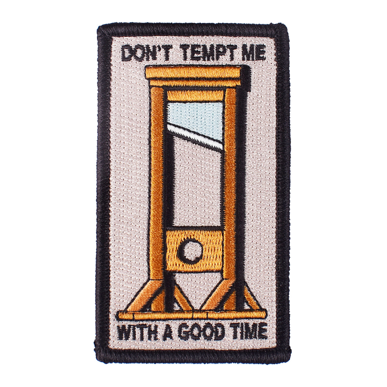 Don't Tempt Me (Iron-On Patch)