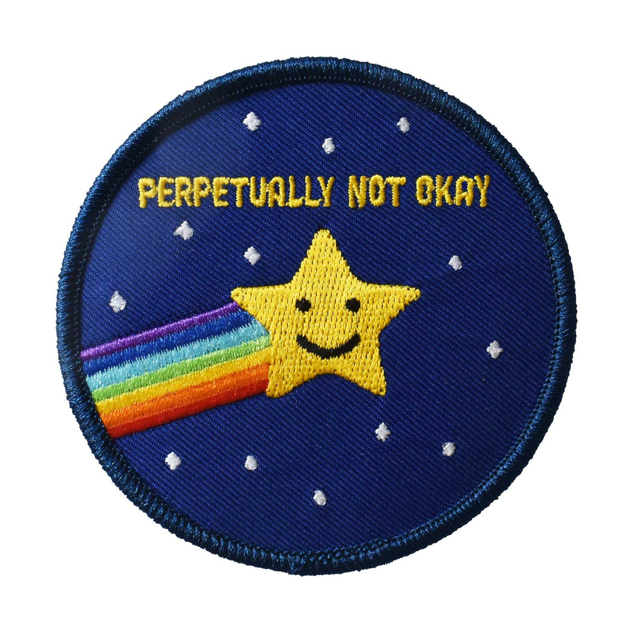 Perpetually Not Okay (Iron-On Patch)