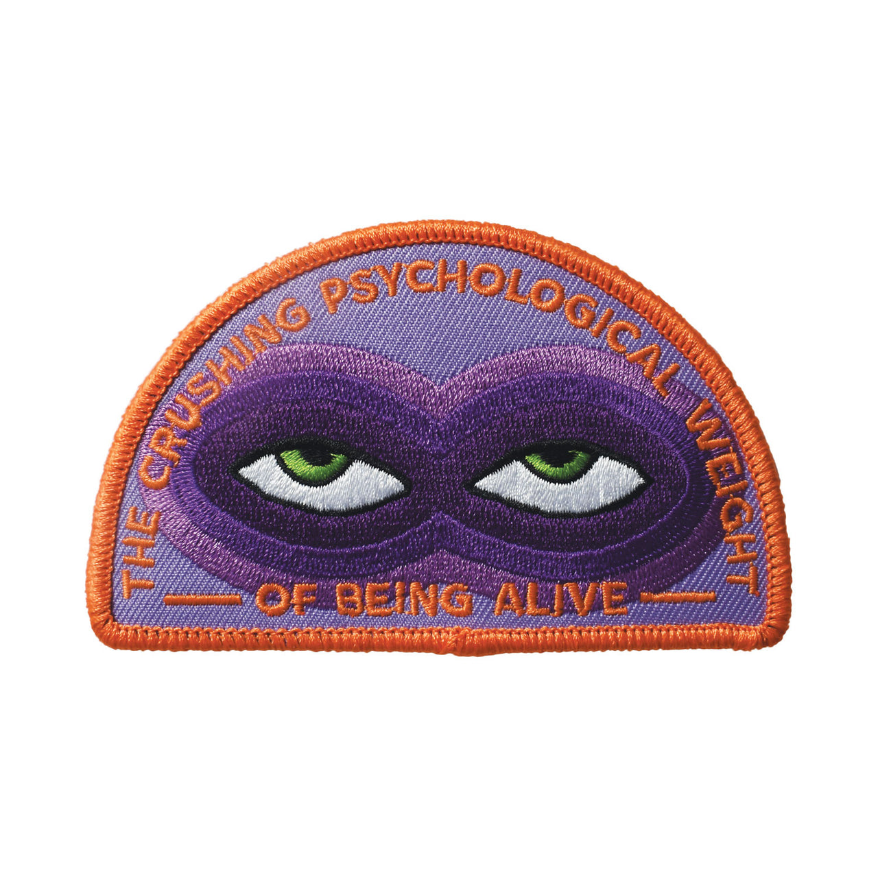 Crushing Psychological Weight (Iron-On Patch)