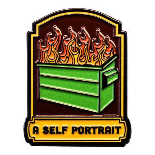 A Self Portrait (Enamel Pin)