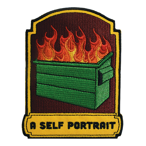 A Self Portrait (Iron-On Patch)