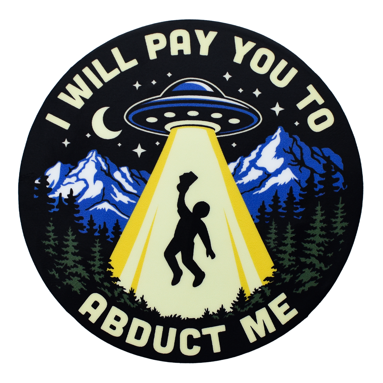 I Will Pay You to Abduct Me Sticker