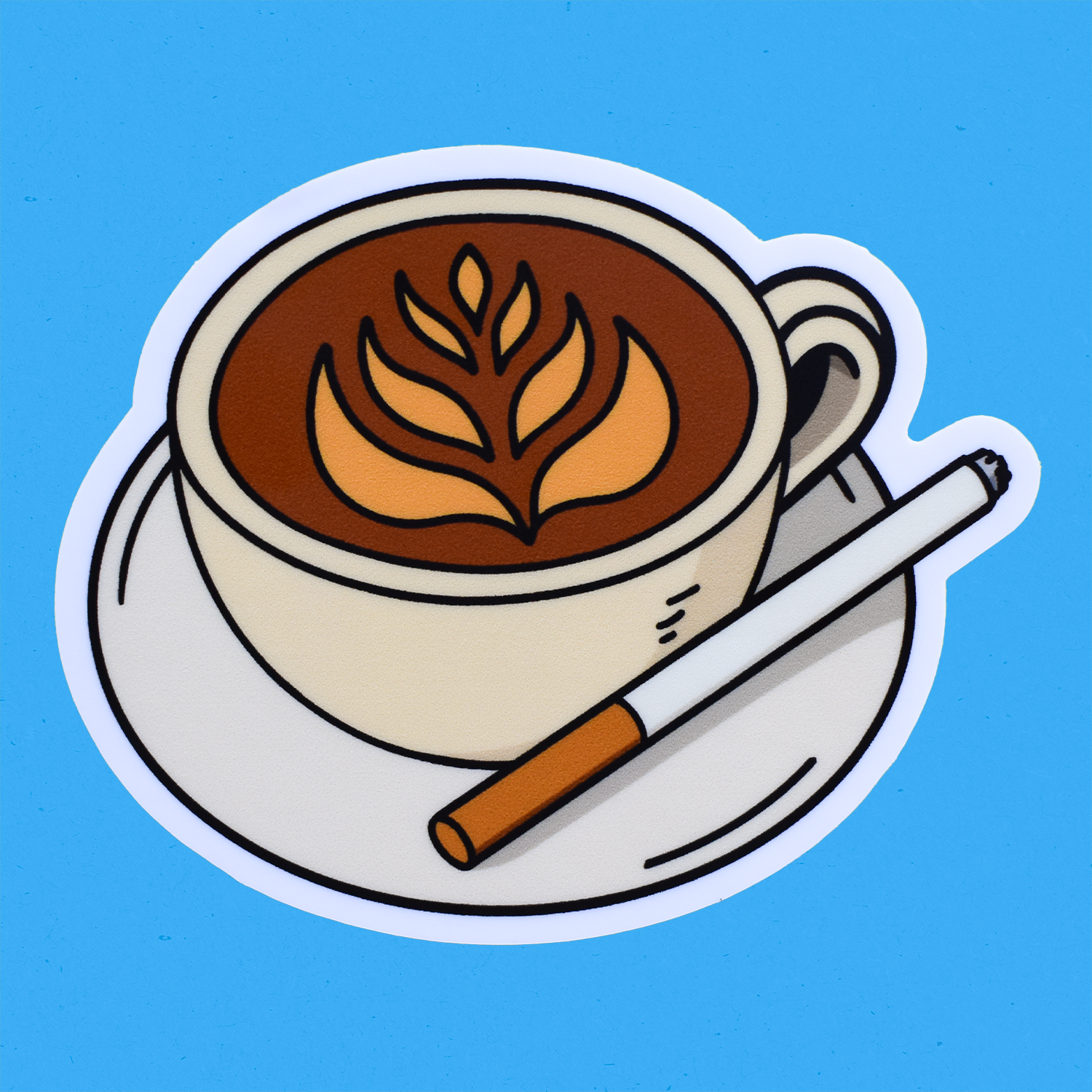 stickers cigarette made product is a great solution for unsolicited smoke in any venue! Kazi Cigarette Sticker