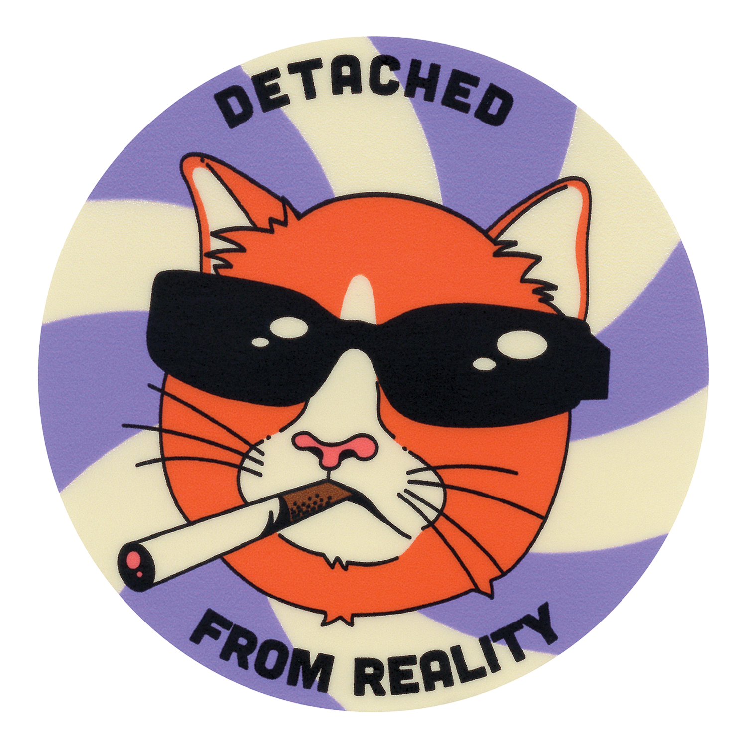 Detached from Reality Sticker