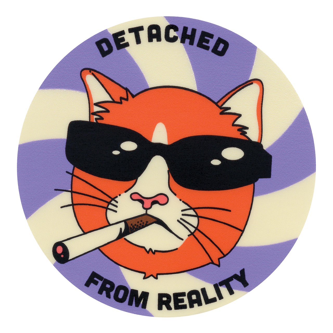 Detached from Reality Sticker