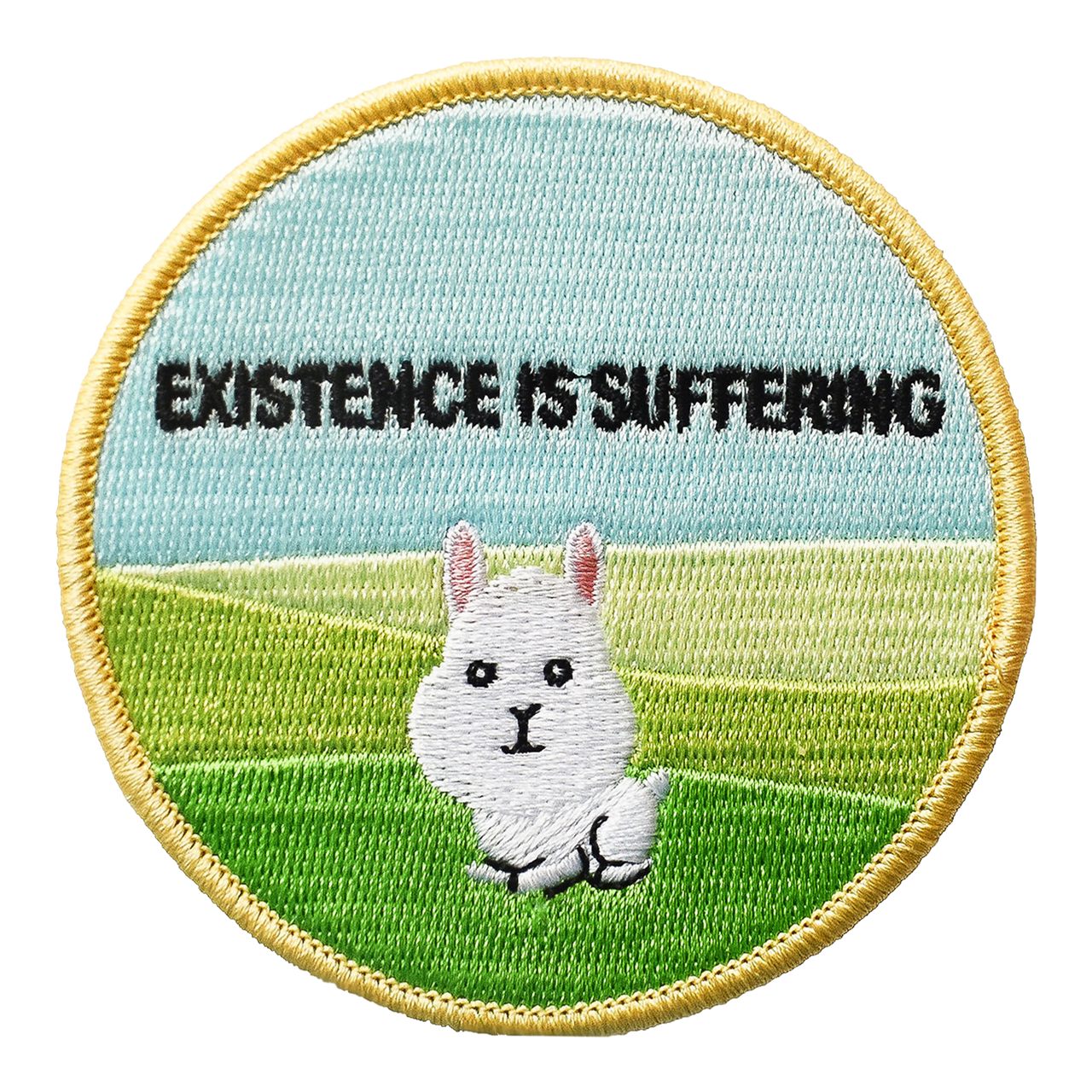 Existence is Suffering (Iron-On Patch)