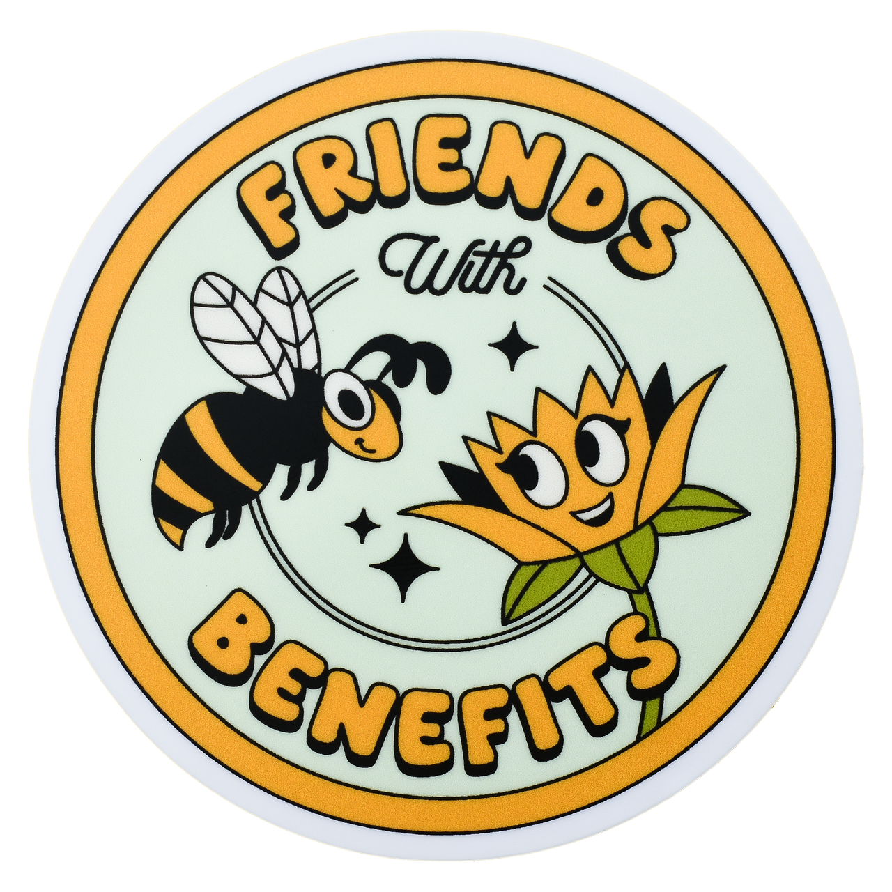 Friends With Benefits Sticker