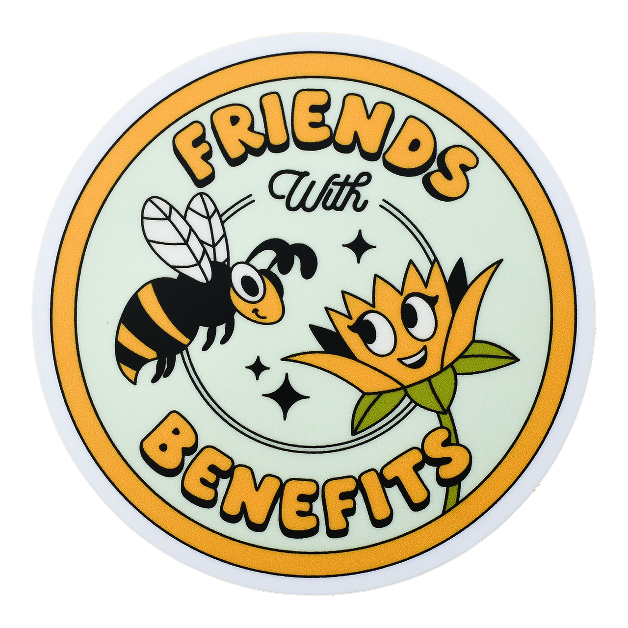 Friends With Benefits Sticker