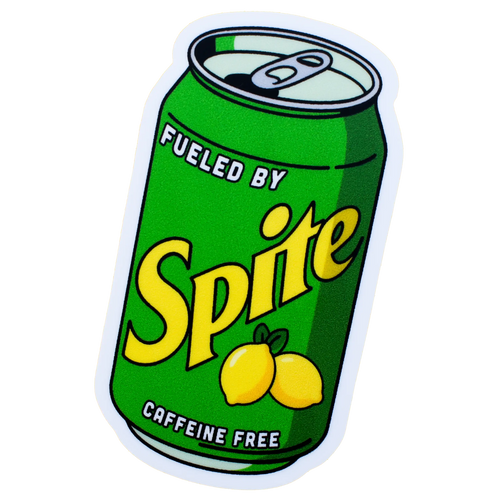 Fueled By Spite Sticker
