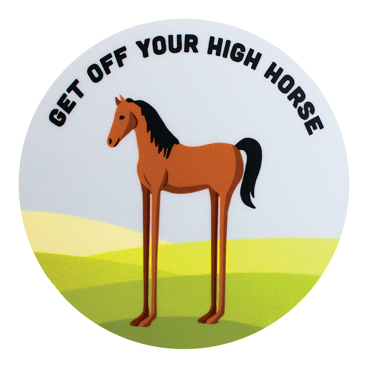 High Horse Sticker