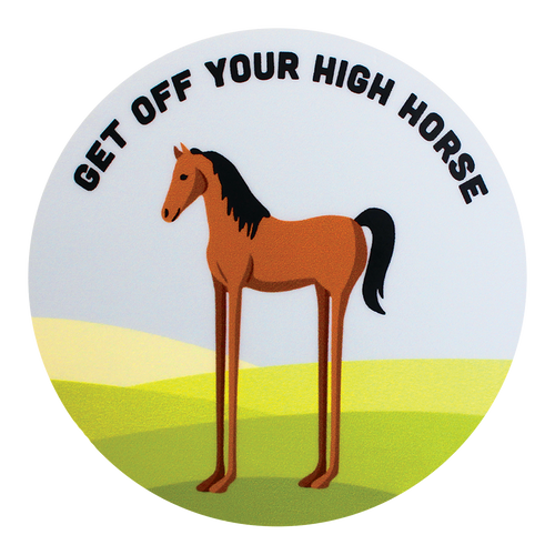 High Horse Sticker