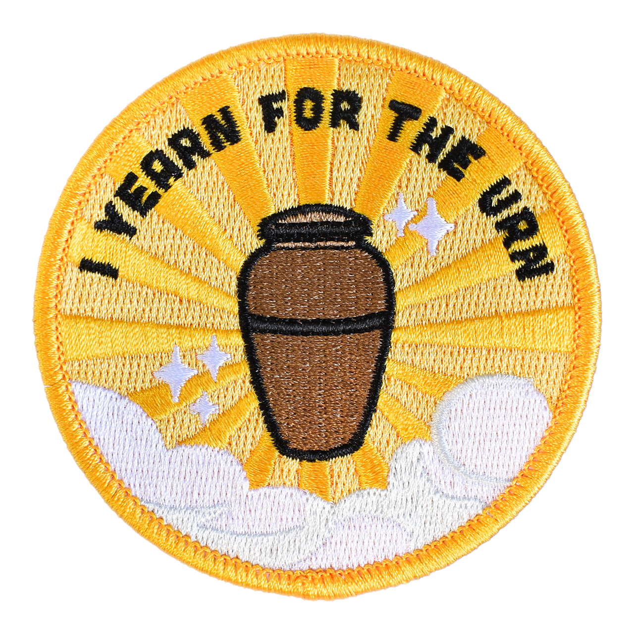 I Yearn for the Urn (Iron-On Patch)