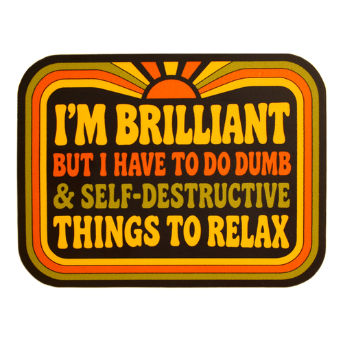 I'm Brilliant Sticker