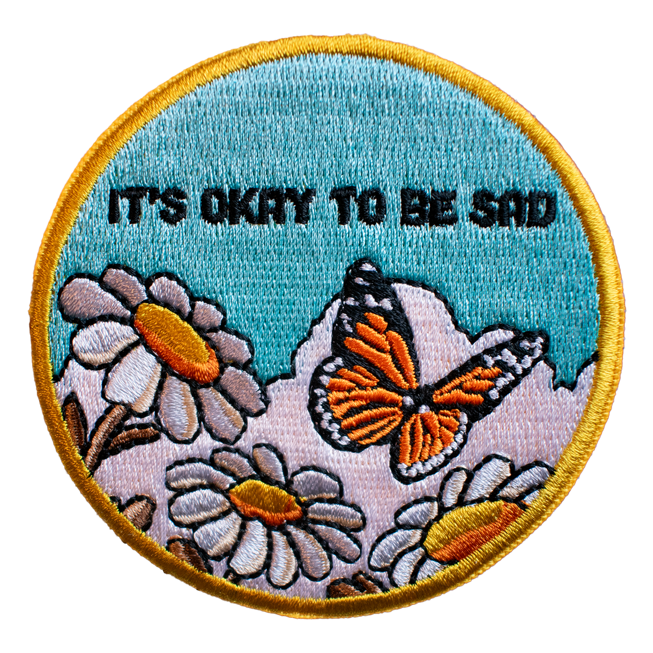 It's Okay To Be Sad (Iron-On Patch)