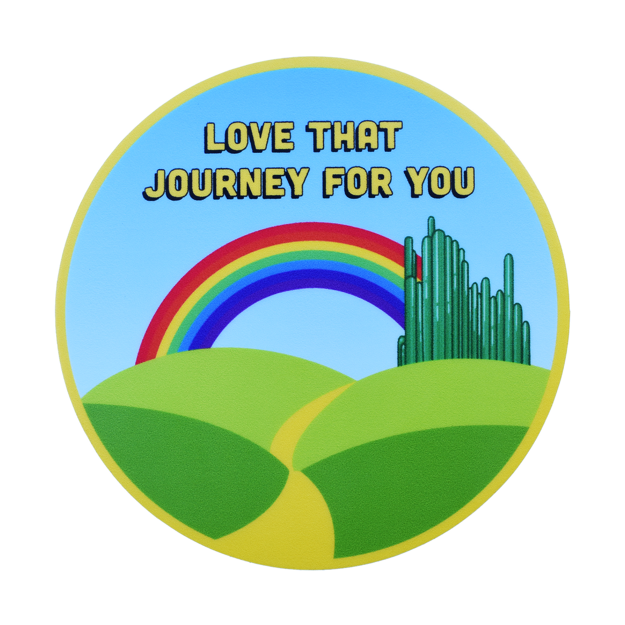 Love That Journey Sticker