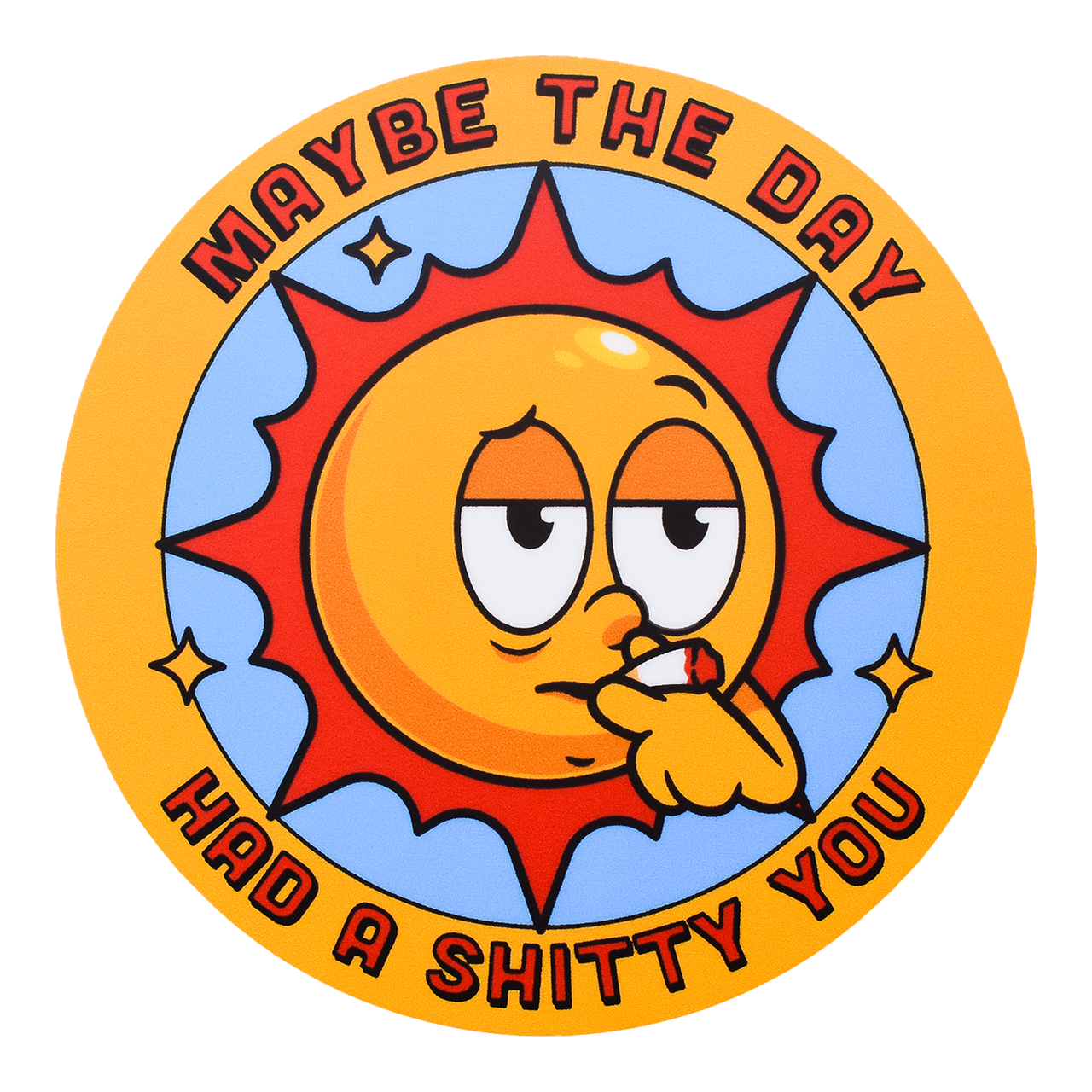Maybe The Day Sticker
