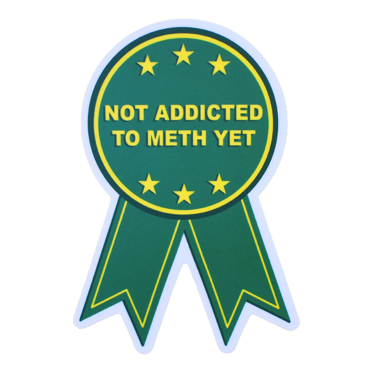 Not Addicted Sticker