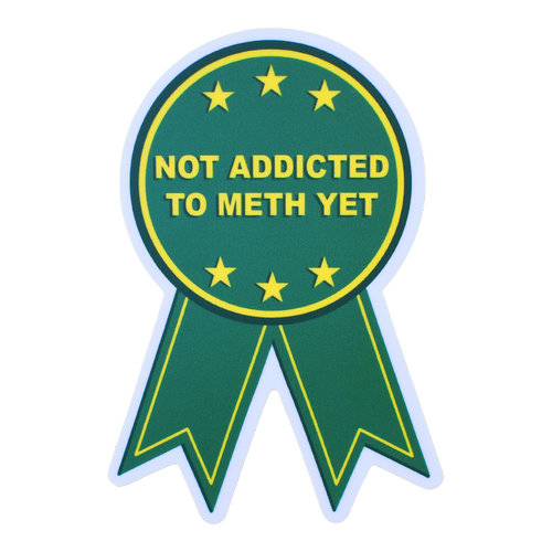 Not Addicted Sticker