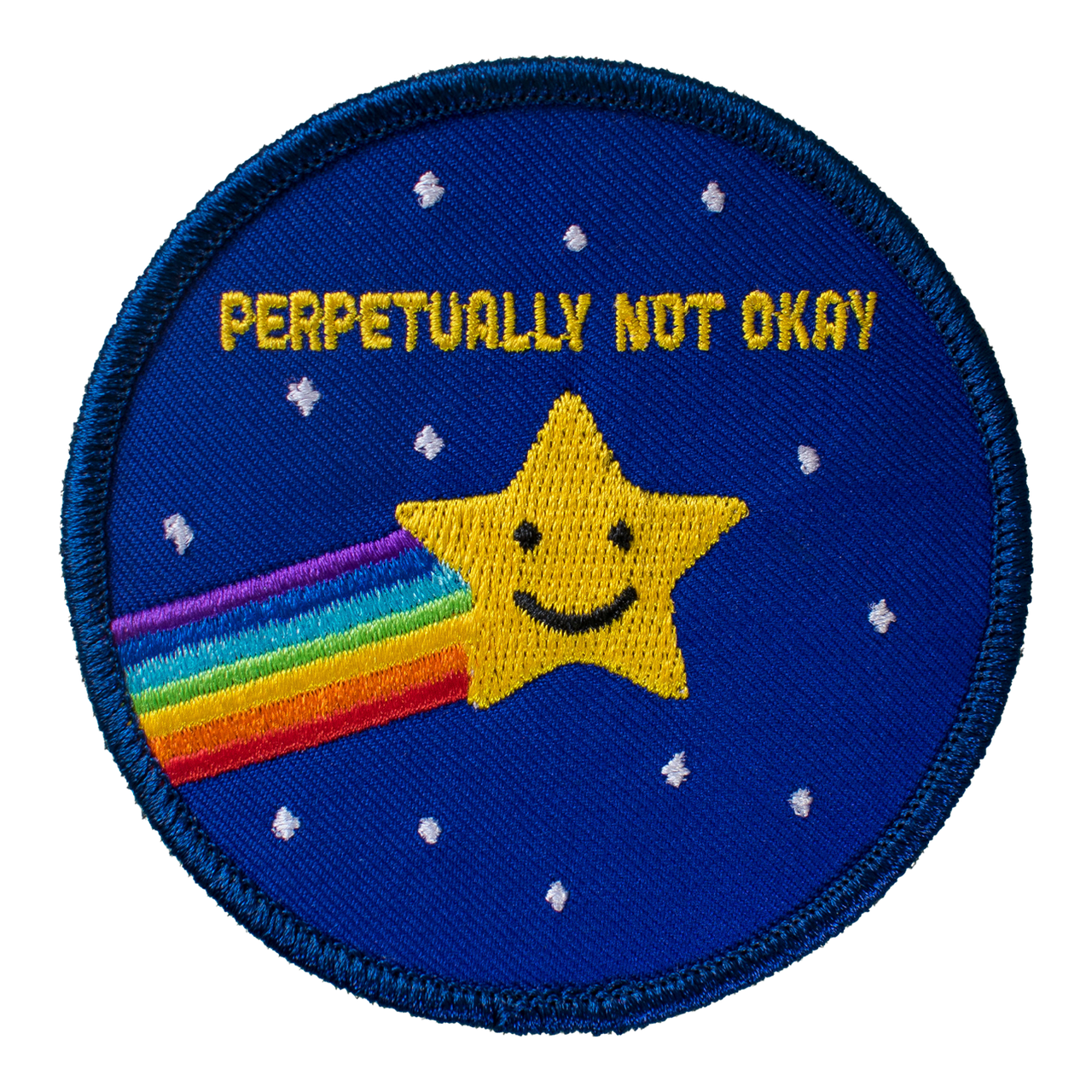 Perpetually Not Okay (Iron-On Patch)