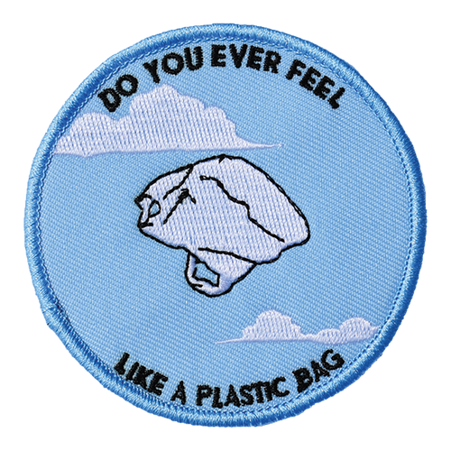 Plastic Bag (Iron-On Patch)
