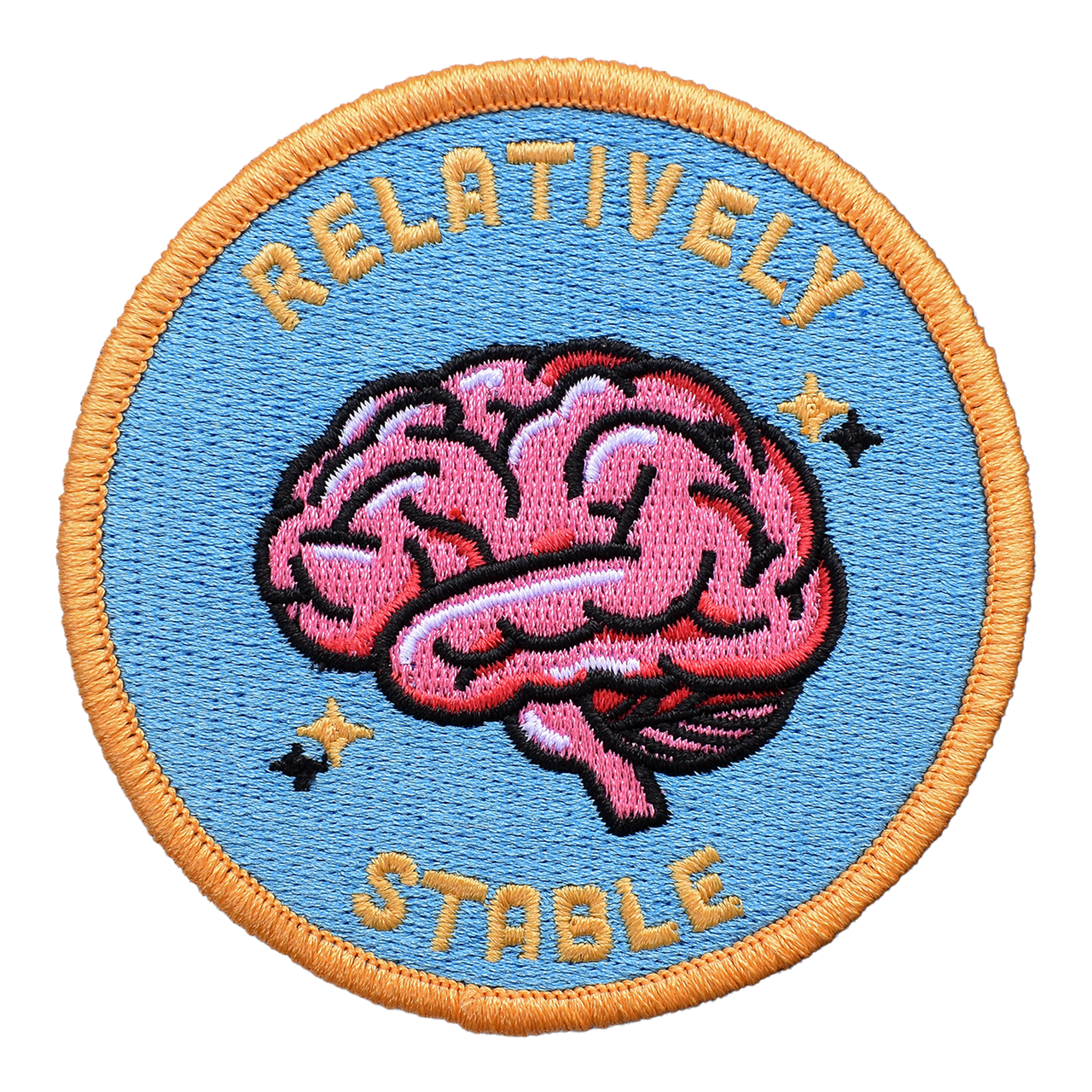 Relatively Stable (Iron-On Patch)