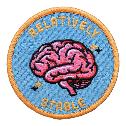 Relatively Stable (Iron-On Patch)