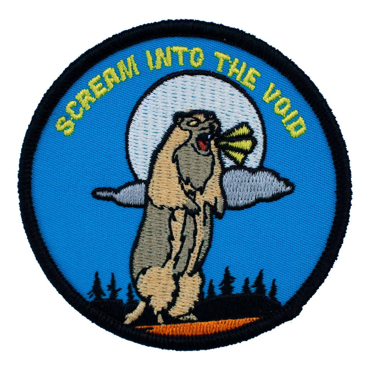 Scream into the Void (Iron-On Patch)