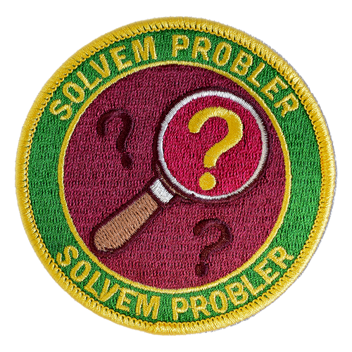 Solvem Probler (Iron-On Patch)