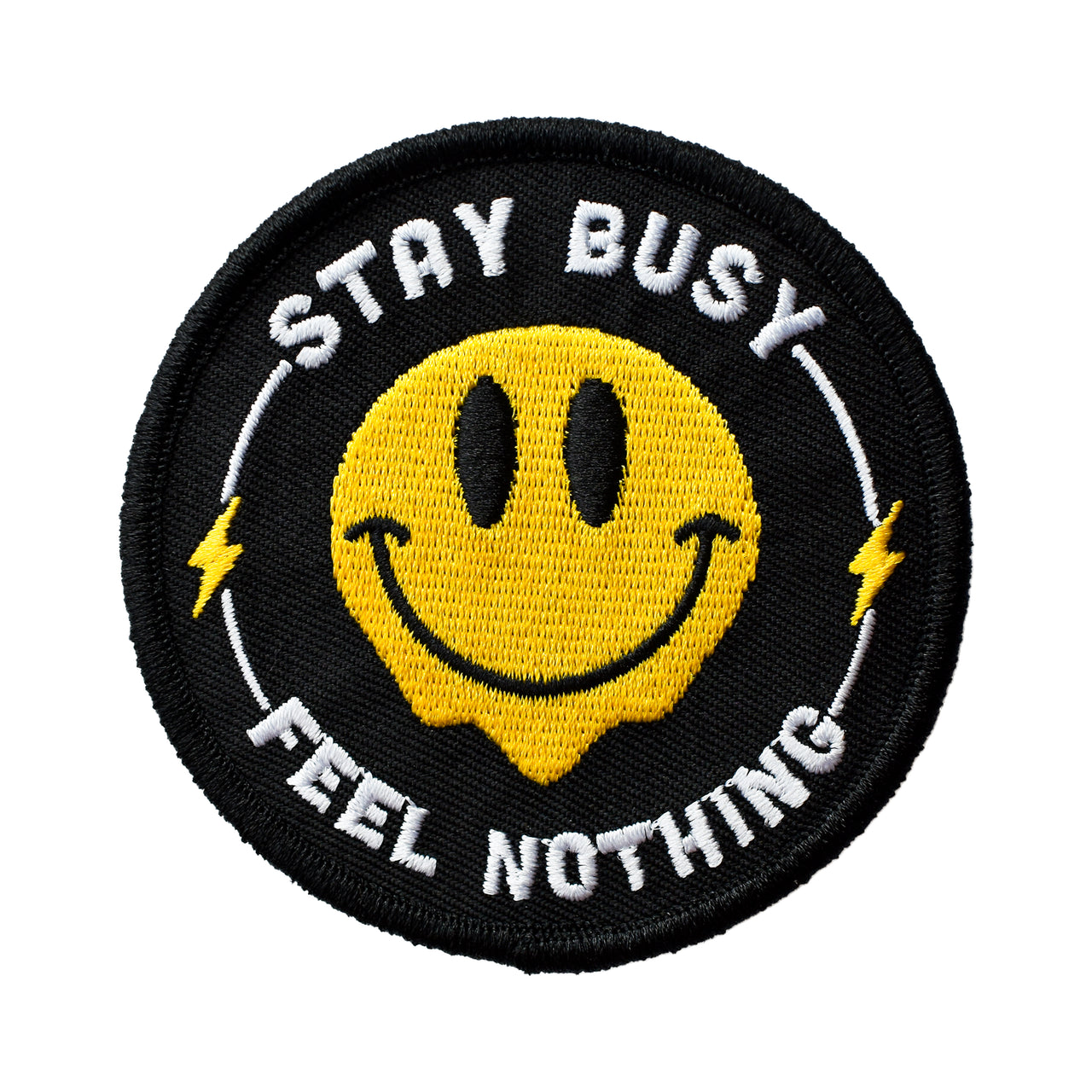 Stay Busy, Feel Nothing (Hook & Loop Patch)