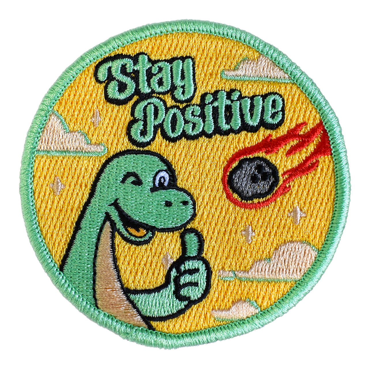 Stay Positive (Iron-On Patch)