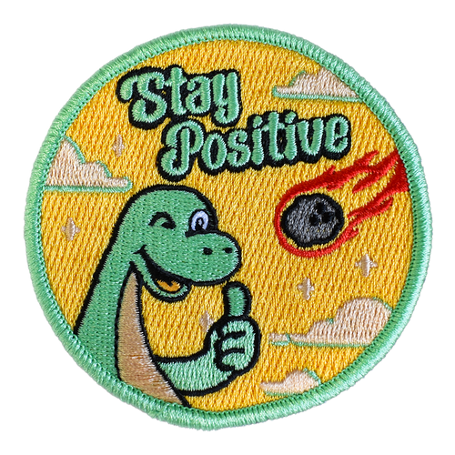 Stay Positive (Iron-On Patch)