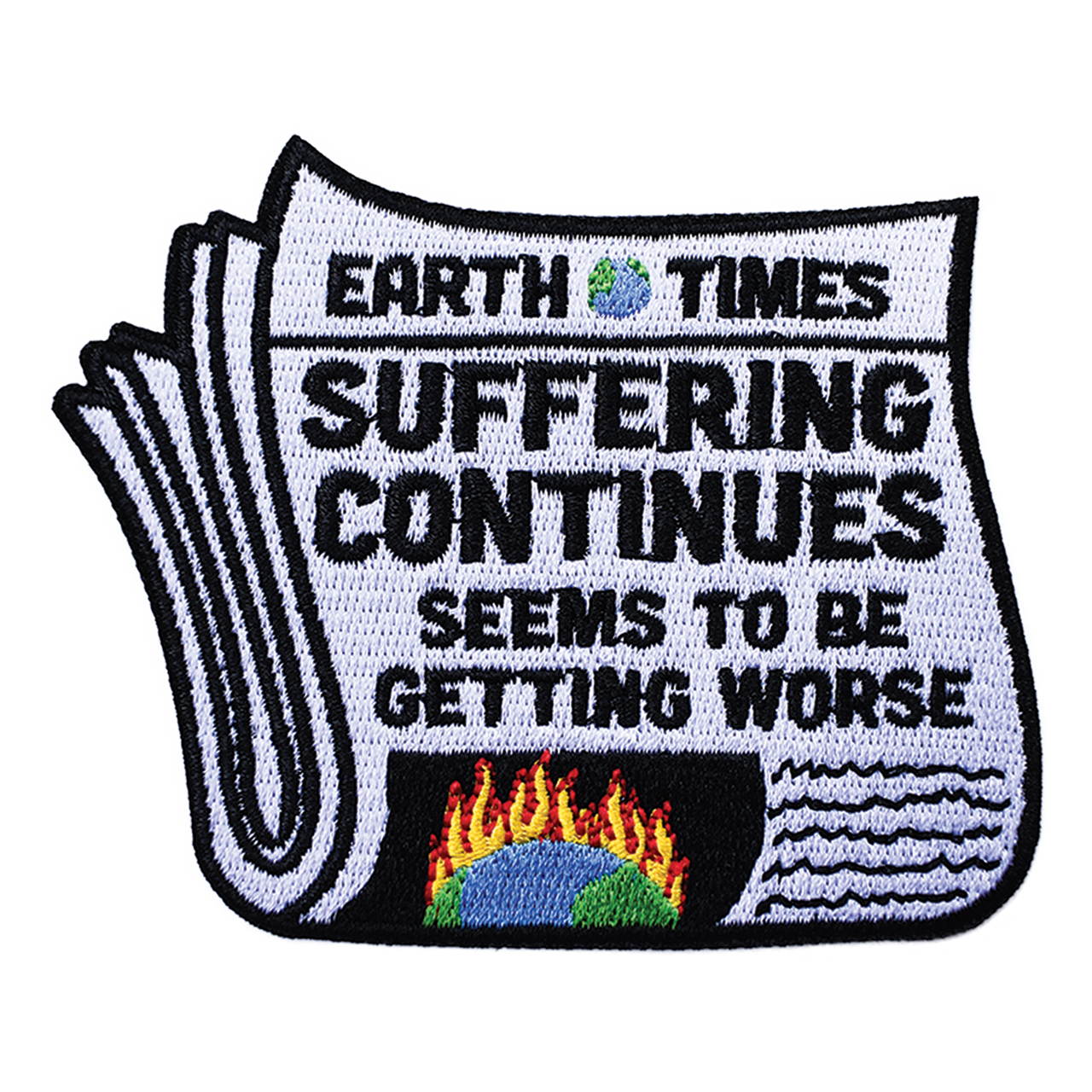 Suffering Continues (Iron-On Patch)