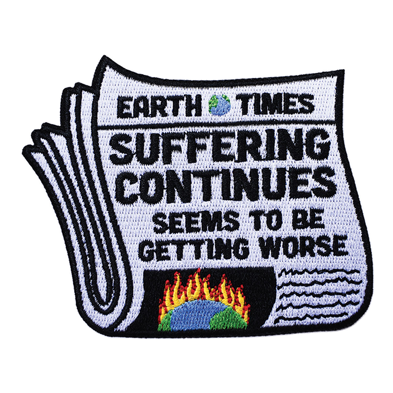 Suffering Continues (Iron-On Patch)