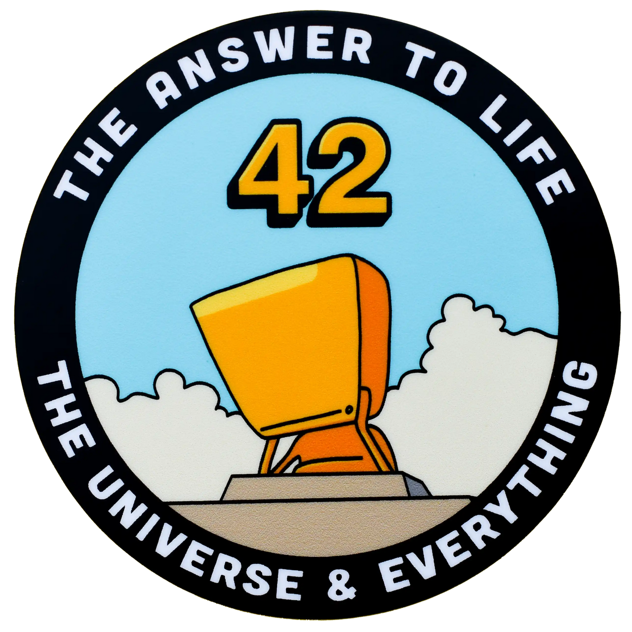The Answer to Life, 42 - Sticker