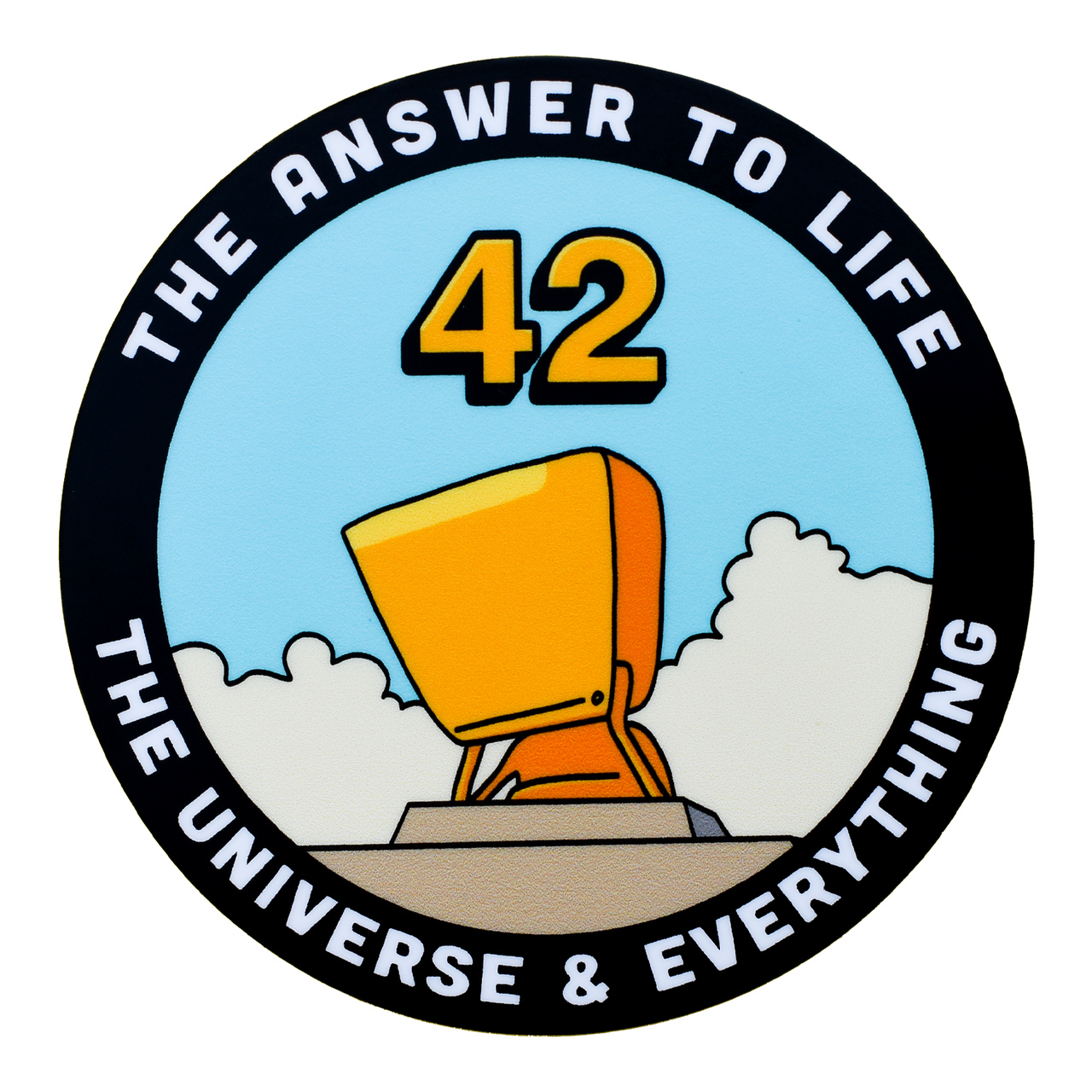 The Answer to Life, 42 Sticker