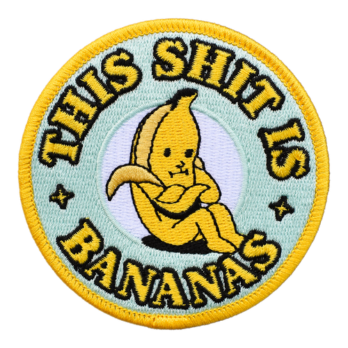 This is Bananas (Iron-On Patch)