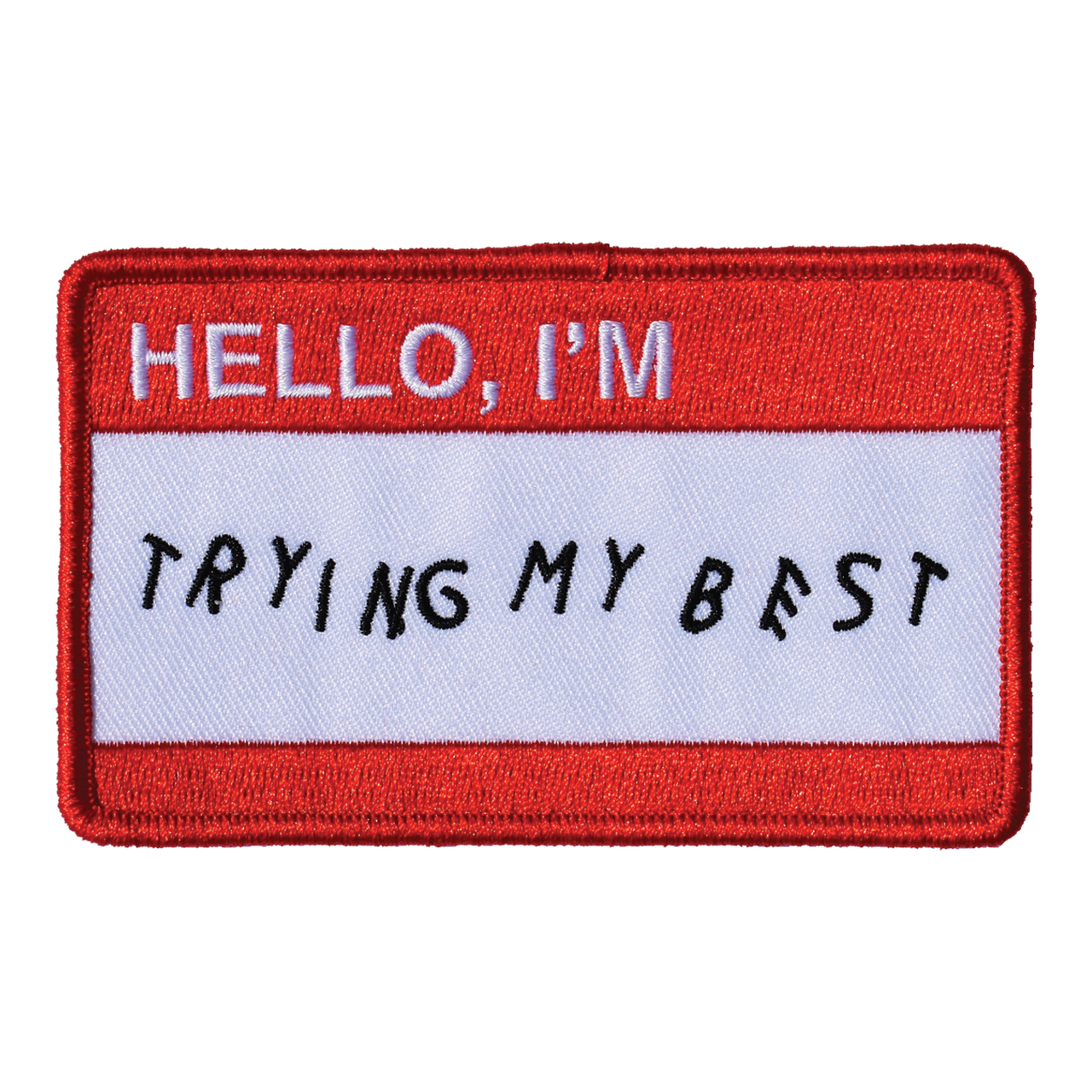 Trying My Best (Iron-On Patch)