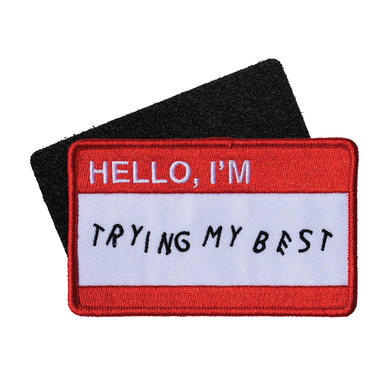 Trying My Best (Velcro Patch)