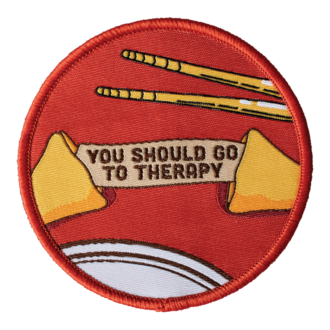 You Should Go to Therapy (Iron-On Patch)