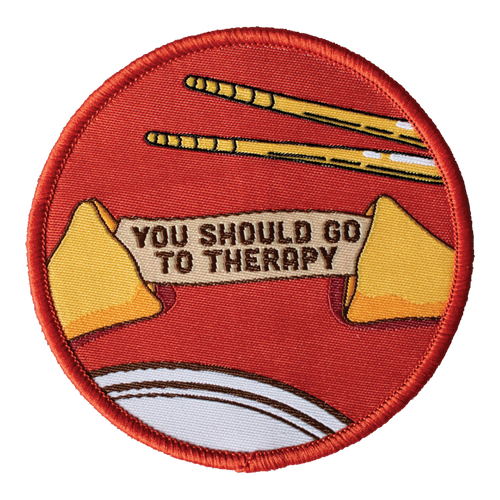 You Should Go to Therapy (Iron-On Patch)