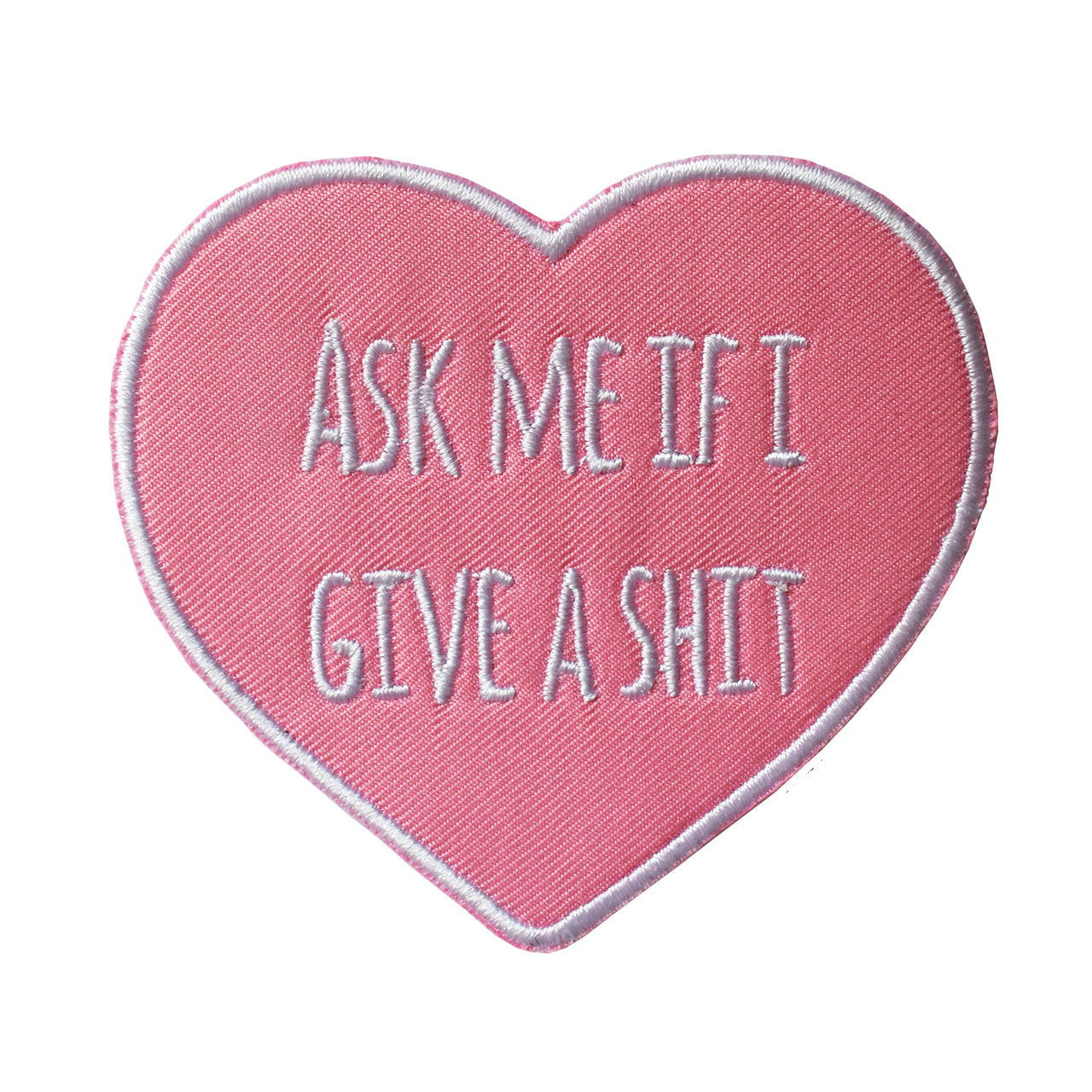 Ask Me Embroidered Patch - Retrograde Supply Co
