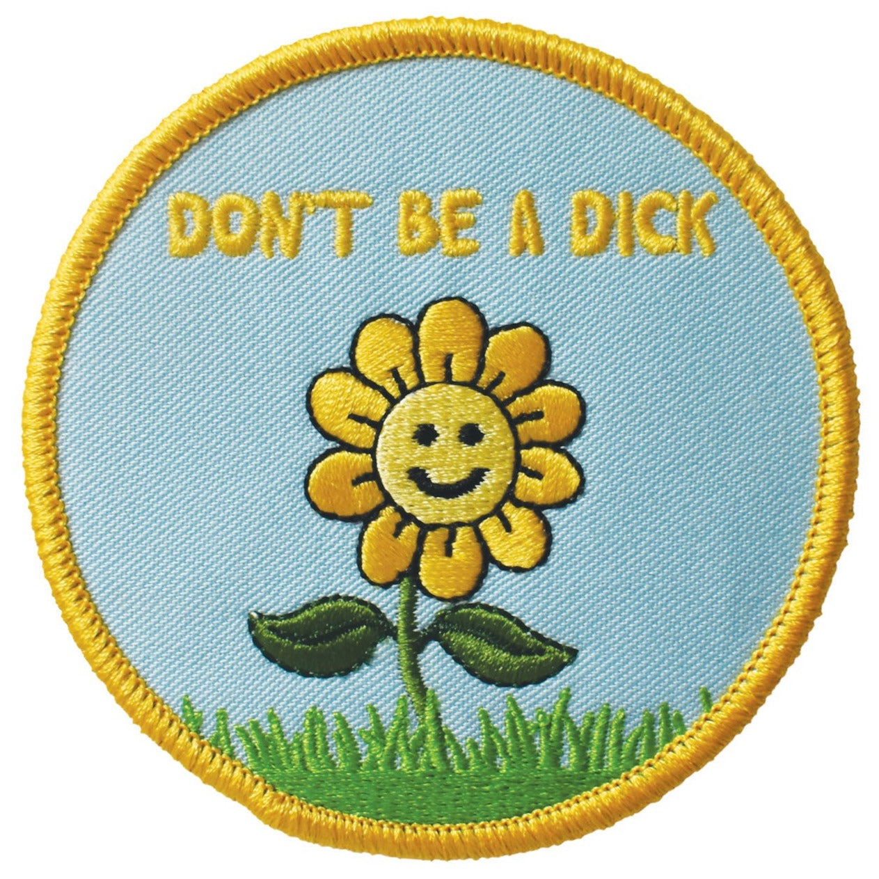 Plastic Bag Embroidered Patch