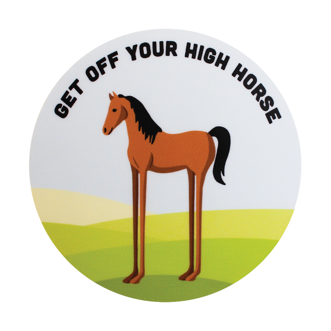 High Horse Sticker